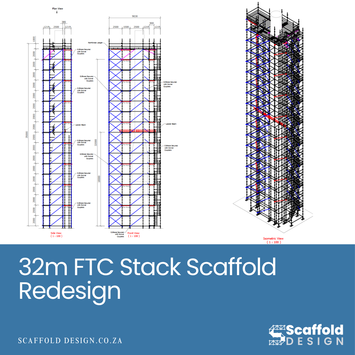 Case Study: 32 m FTC Stack Scaffold Redesign